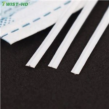 Alambre de nariz de plástico de un solo núcleo de 3 mm